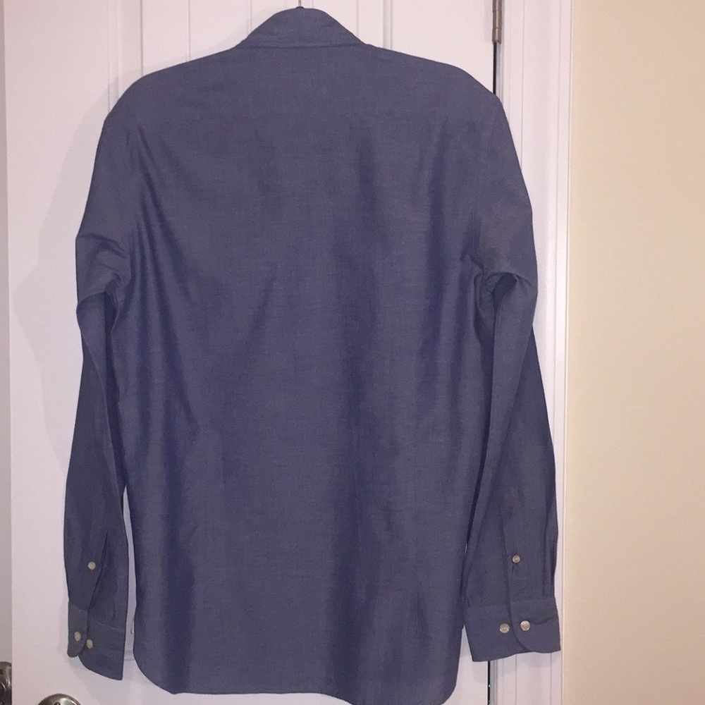 🆕NWT Men's Ferrari French Collar Chambrey Shirt - Picture 4 of 8
